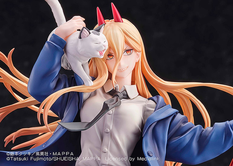 Chainsaw Man Power & Meowy Collectible Figure  (Prototype Shown) View 11