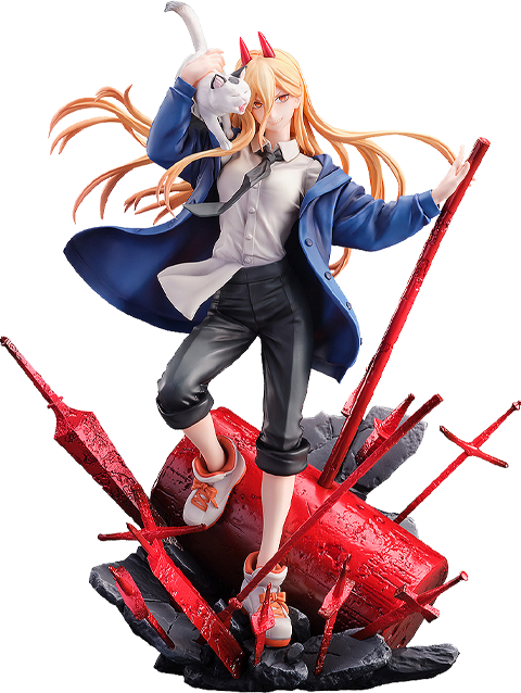 Chainsaw Man Power & Meowy Collectible Figure  (Prototype Shown) View 13