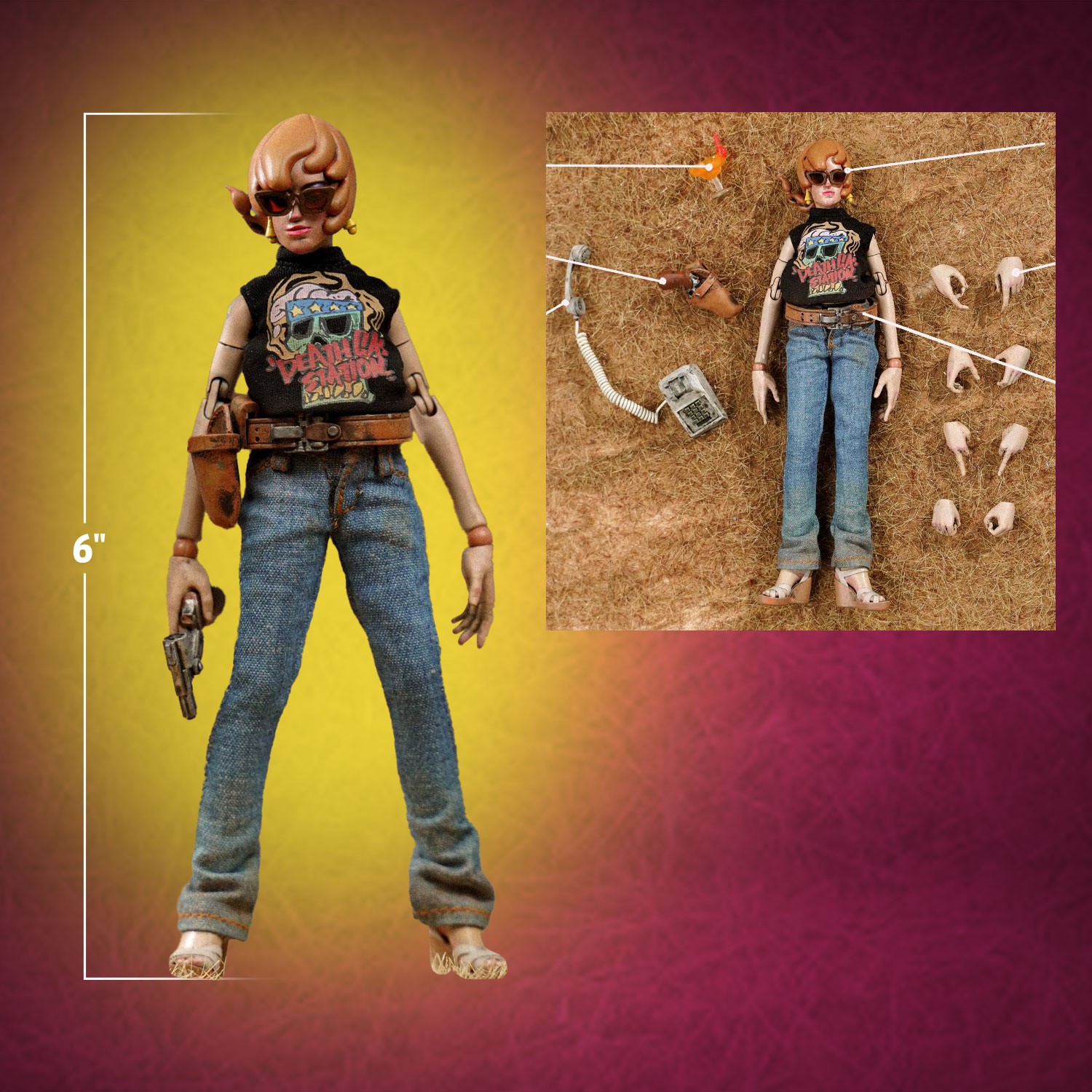 Canyon Sisters Mrs. T Action Figure by Damtoys | Sideshow Collectibles