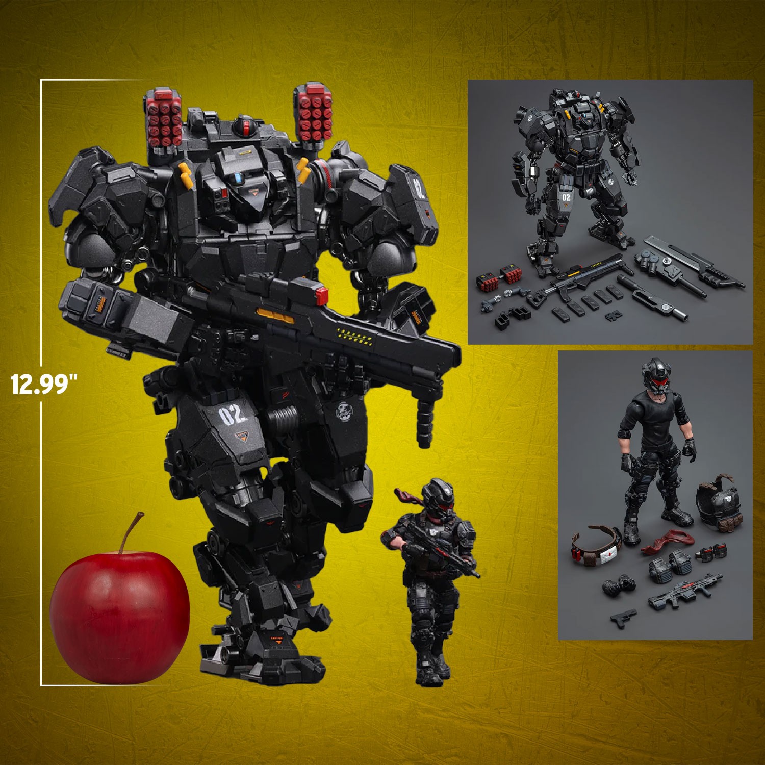 Battle for the Stars Sorrow Expeditionary Forces Tyrant Mecha 02 Collectible Figure  (Prototype Shown) View 2