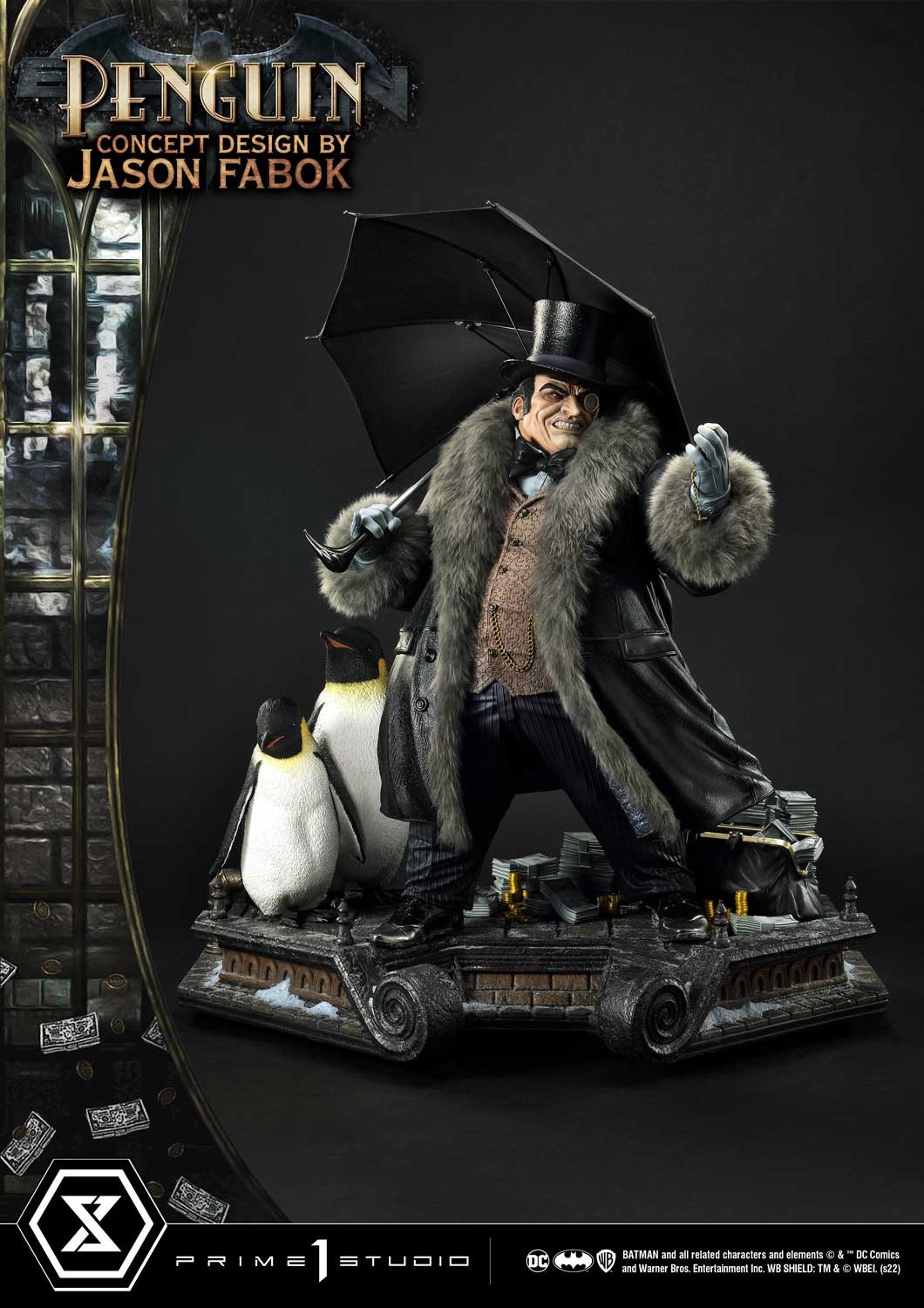 DC Comics Penguin (Deluxe Bonus Version) 1:3 Scale Statue  (Prototype Shown) View 10