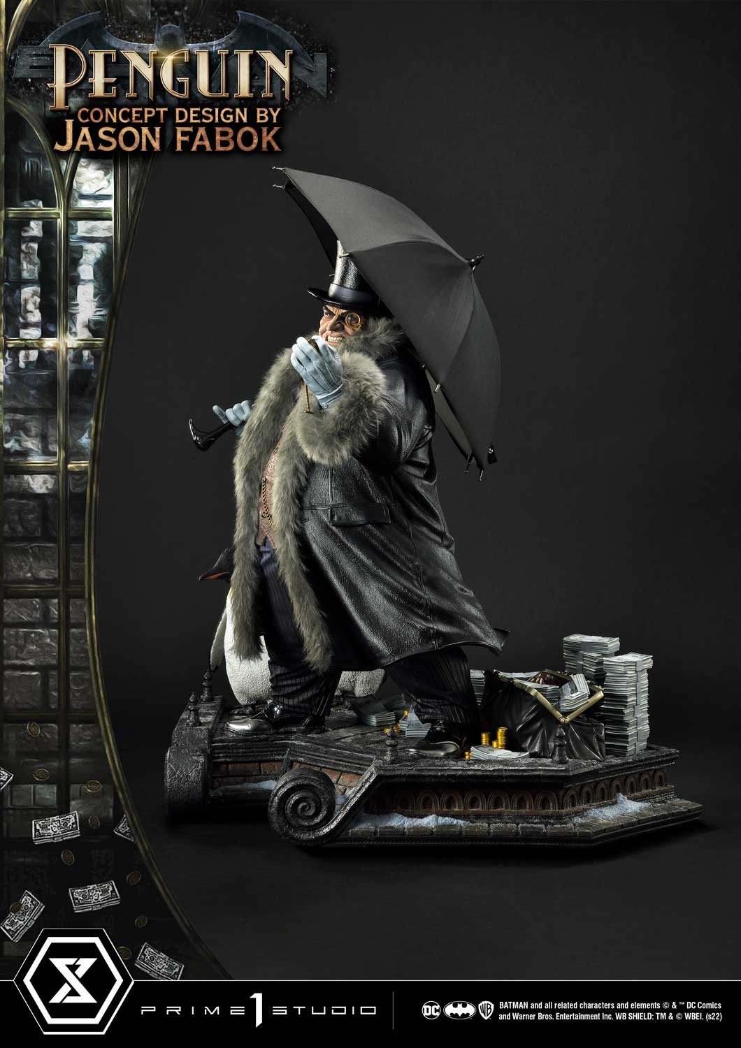 DC Comics Penguin (Deluxe Bonus Version) 1:3 Scale Statue  (Prototype Shown) View 12