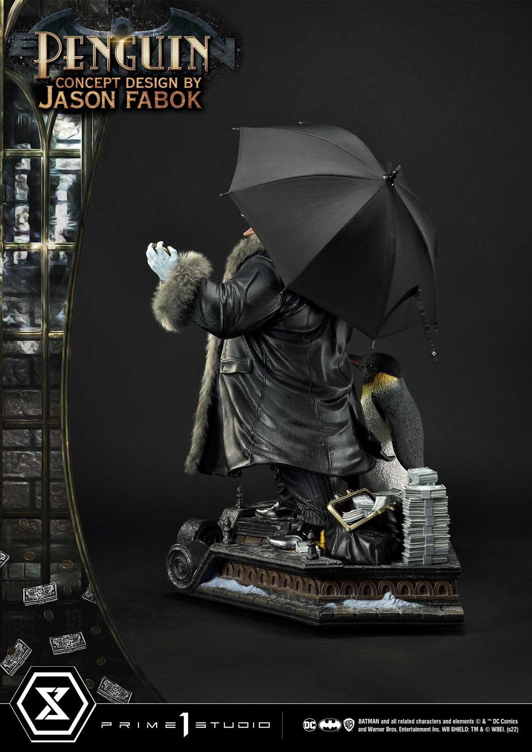 DC Comics Penguin (Deluxe Bonus Version) 1:3 Scale Statue  (Prototype Shown) View 13