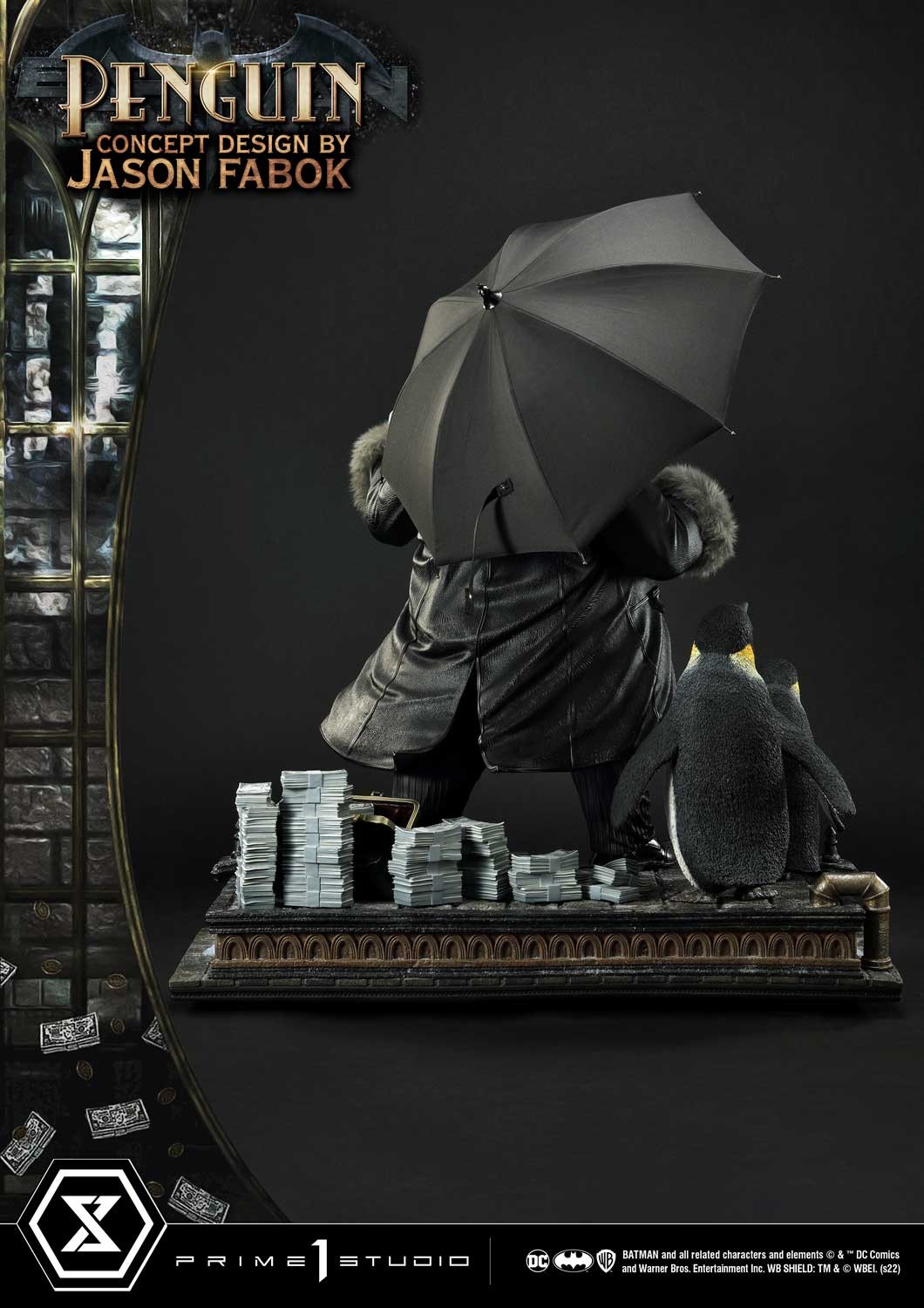 DC Comics Penguin (Deluxe Bonus Version) 1:3 Scale Statue  (Prototype Shown) View 14