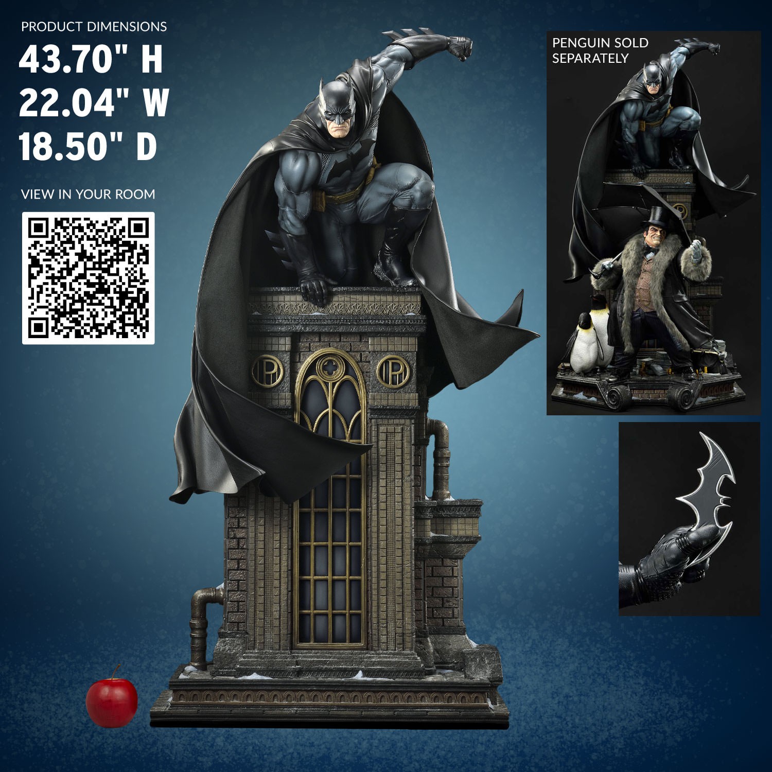 Batman Triumphant (Bonus Version) 1:3 Scale Statue by Prime 1