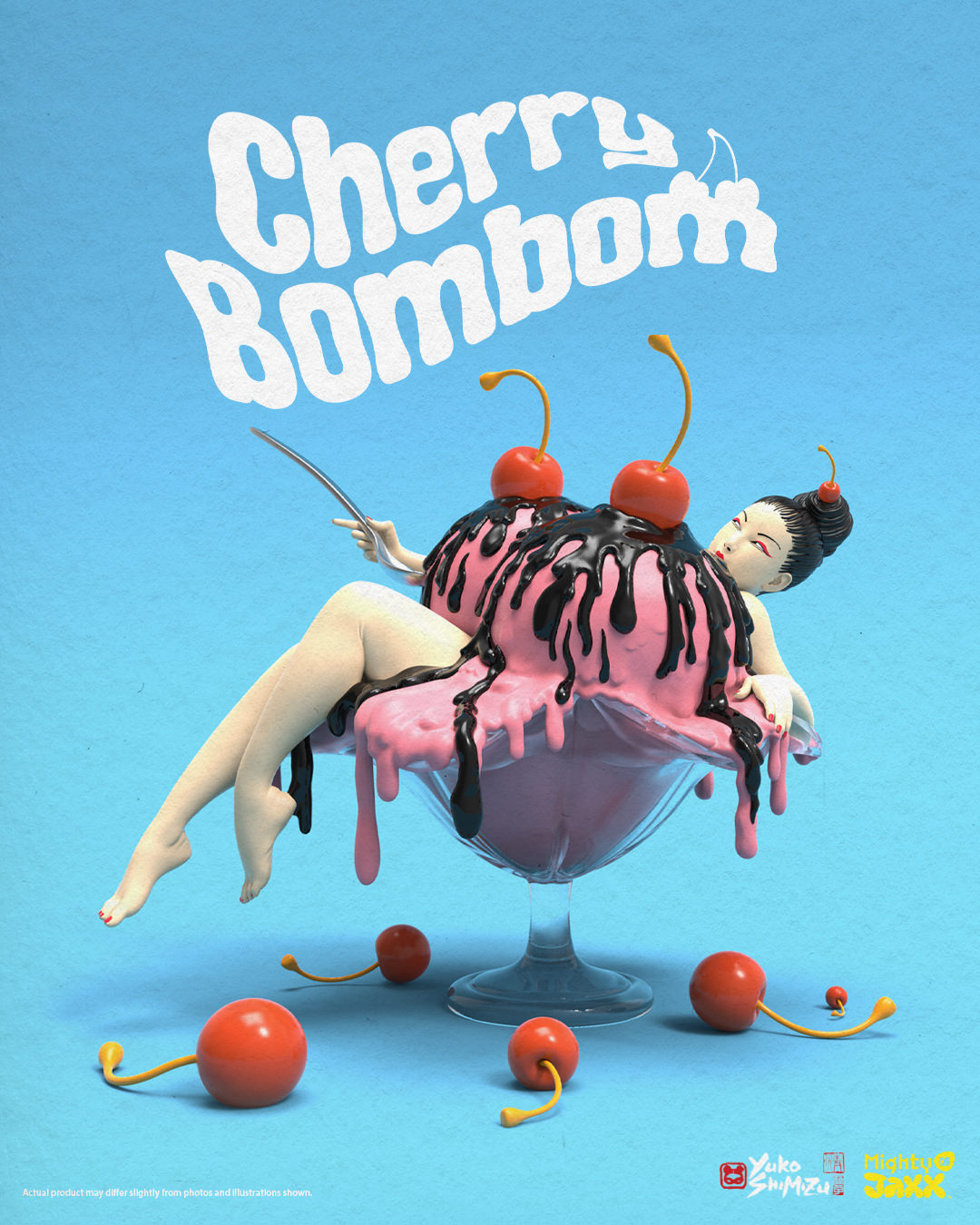 Cherry Bombom Vinyl Collectible by Mighty Jaxx | Sideshow Collectibles