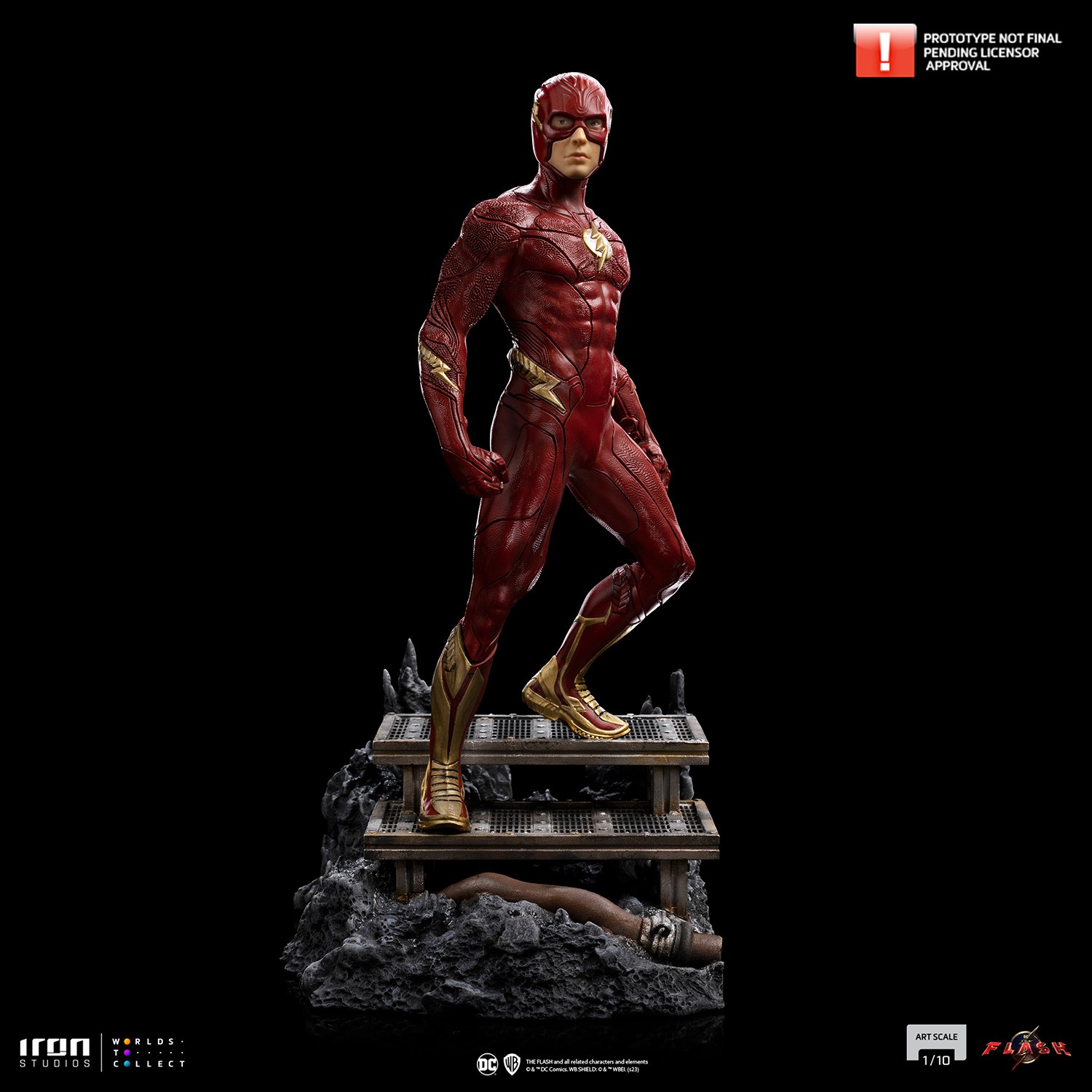 Amazon.com: Kotobukiya Justice League Movie The Flash Artfx+