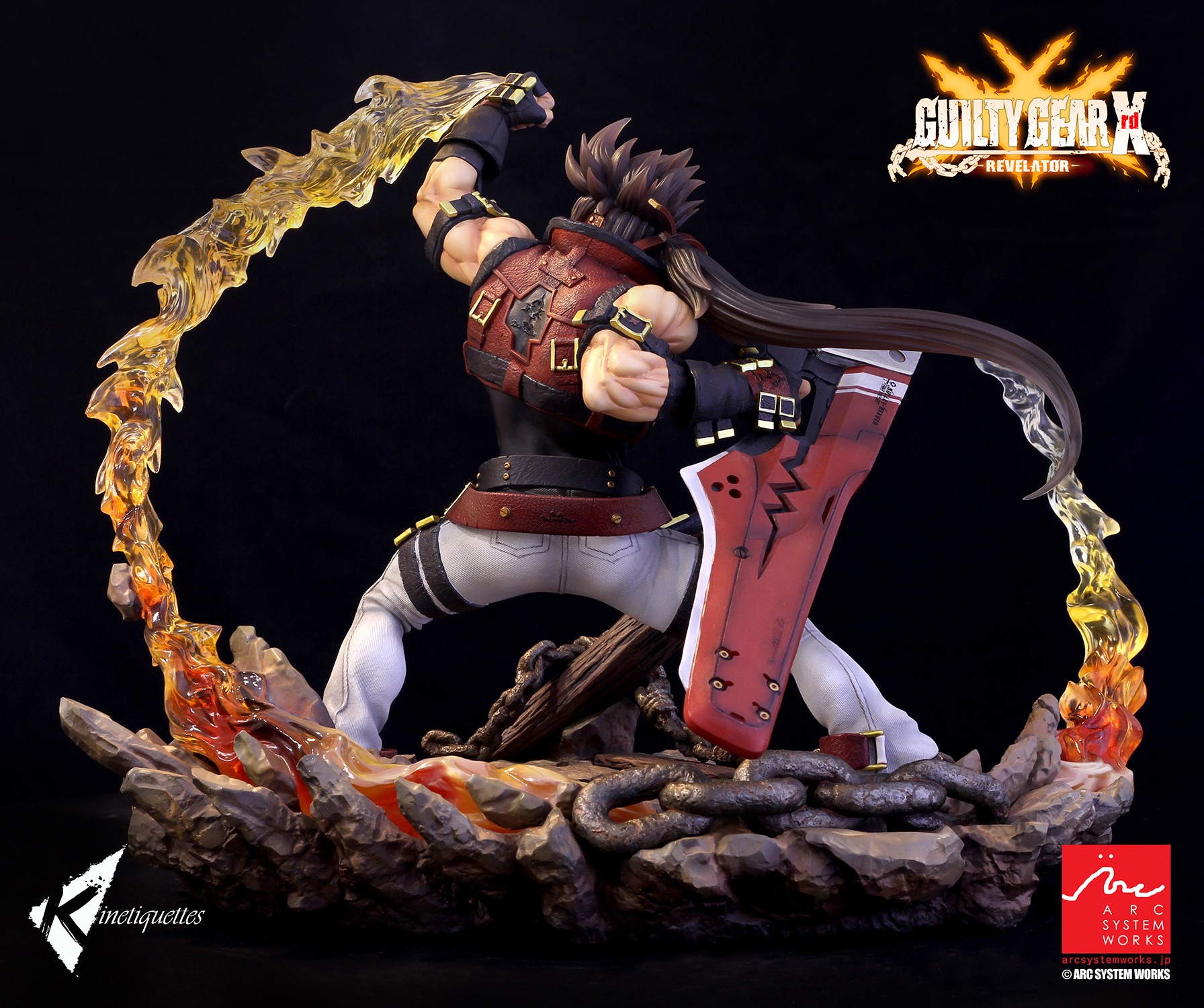 Guilty Gear Sol Badguy - The Bounty Hunter Diorama  (Prototype Shown) View 9
