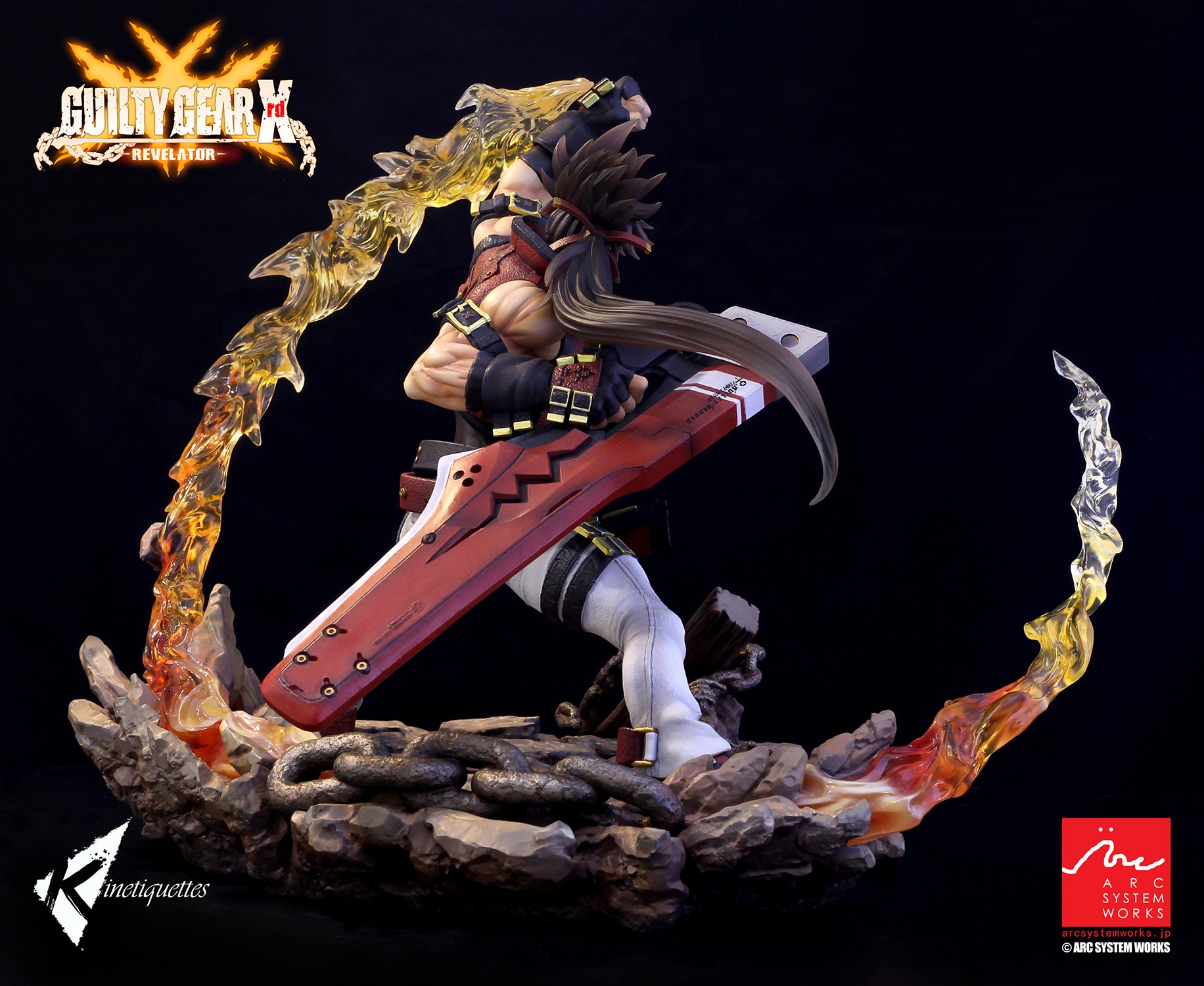 Guilty Gear Sol Badguy - The Bounty Hunter Diorama  (Prototype Shown) View 10