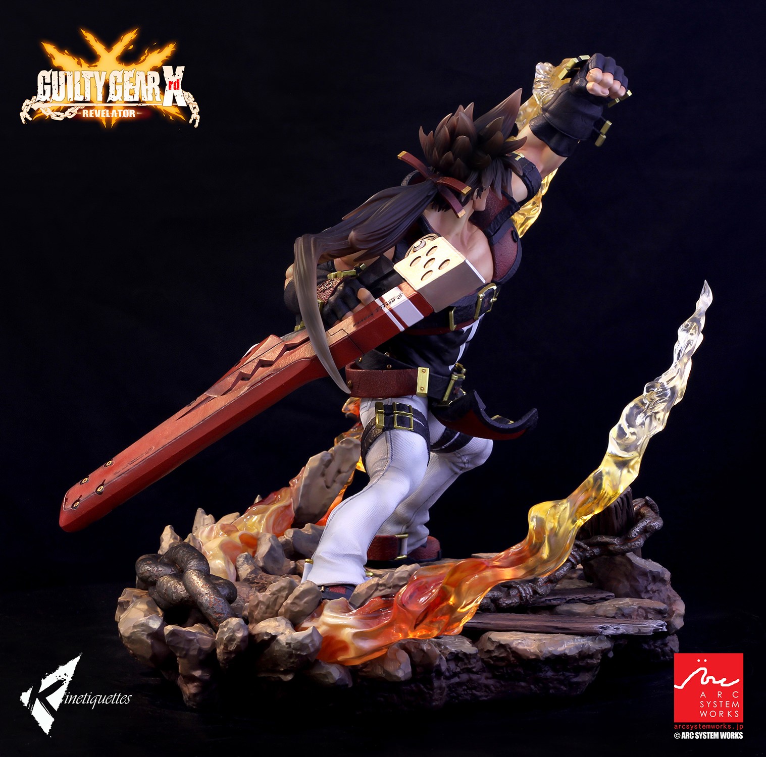 Guilty Gear Sol Badguy - The Bounty Hunter Diorama  (Prototype Shown) View 11