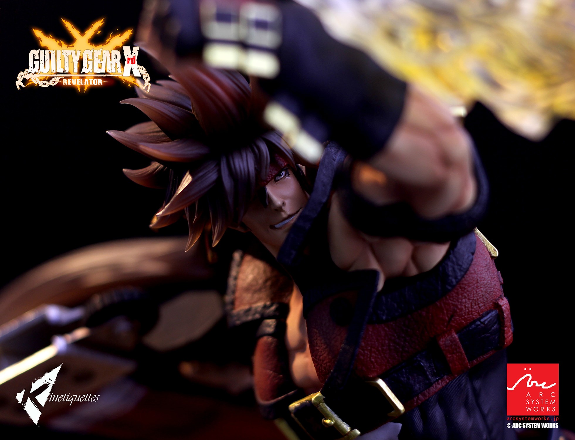 Guilty Gear Sol Badguy - The Bounty Hunter Diorama  (Prototype Shown) View 12