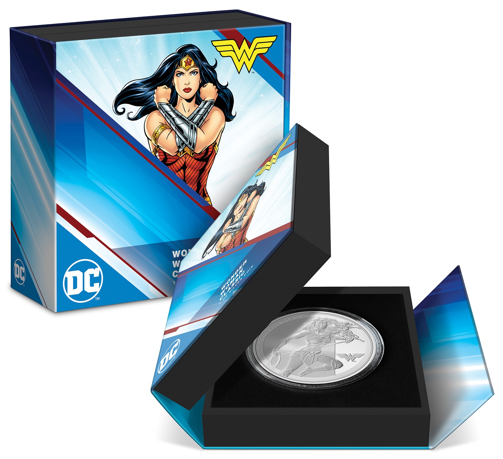 DC Comics Wonder Woman 1oz Silver Coin Silver Collectible  (Prototype Shown) View 7