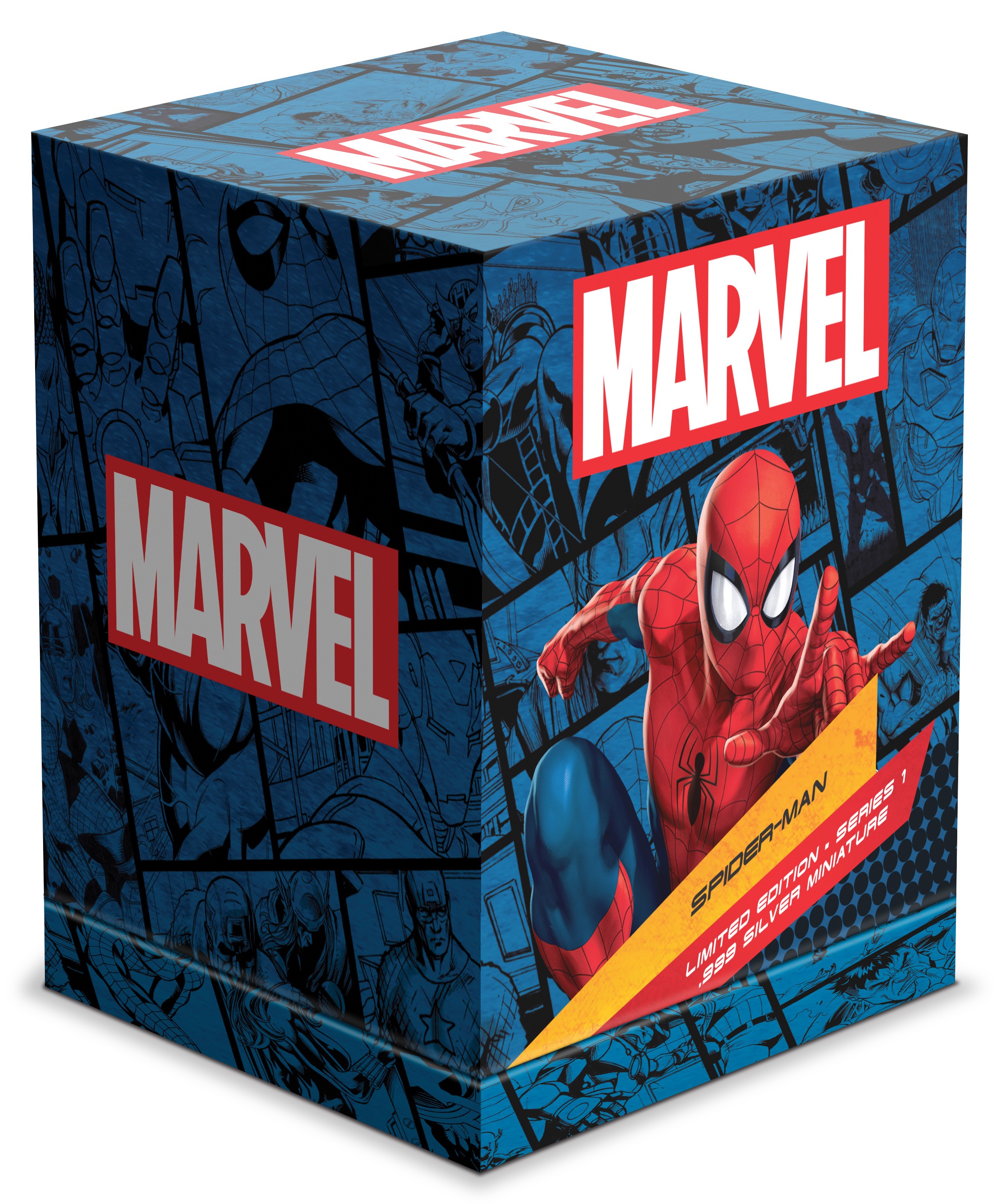 Spider-Man Silver Miniature by New Zealand Mint | Sideshow