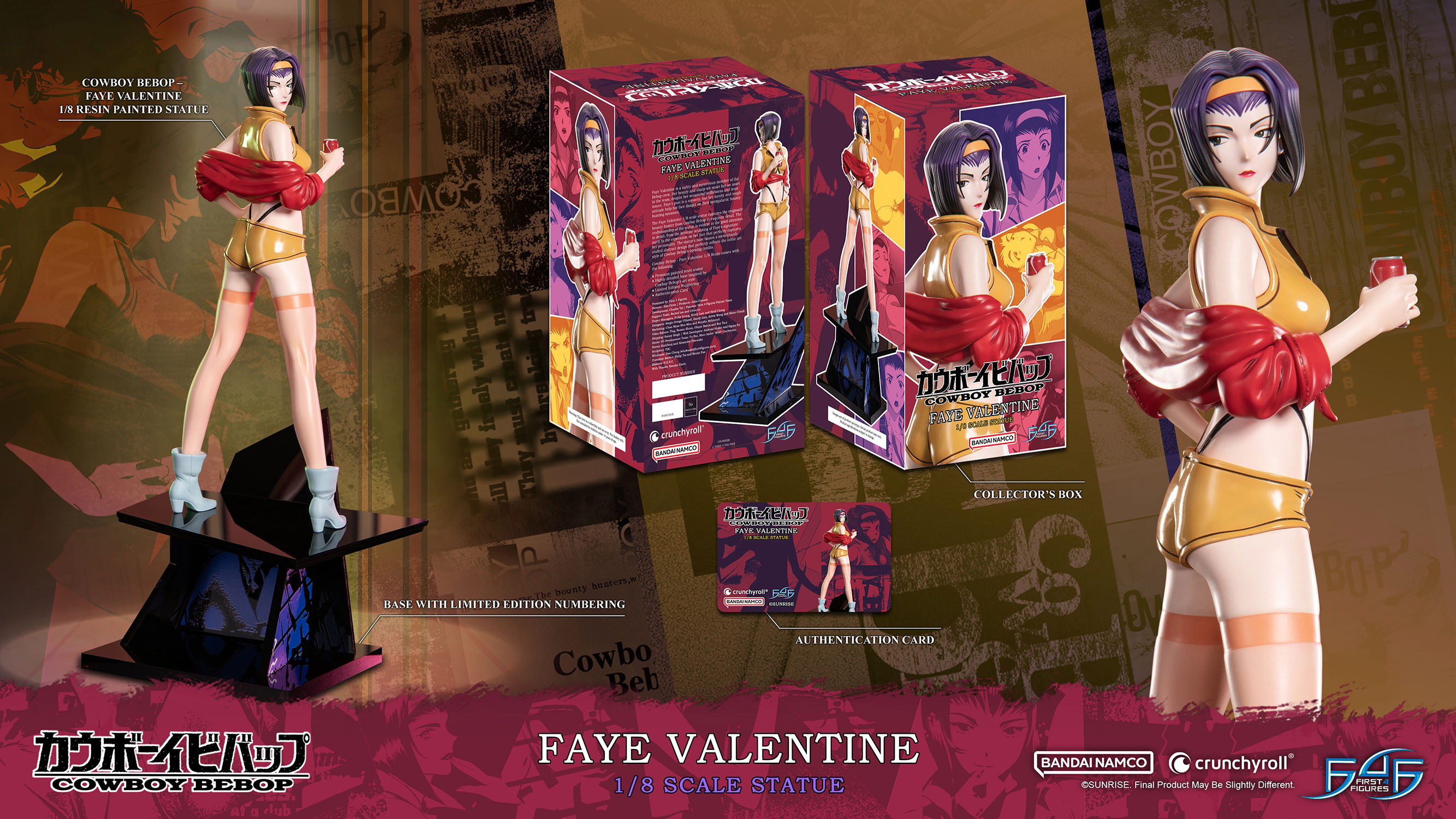 Cowboy Bebop Faye Valentine Statues  (Prototype Shown) View 6
