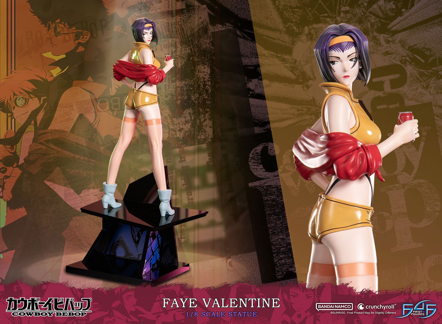Cowboy Bebop Faye Valentine Statues  (Prototype Shown) View 7