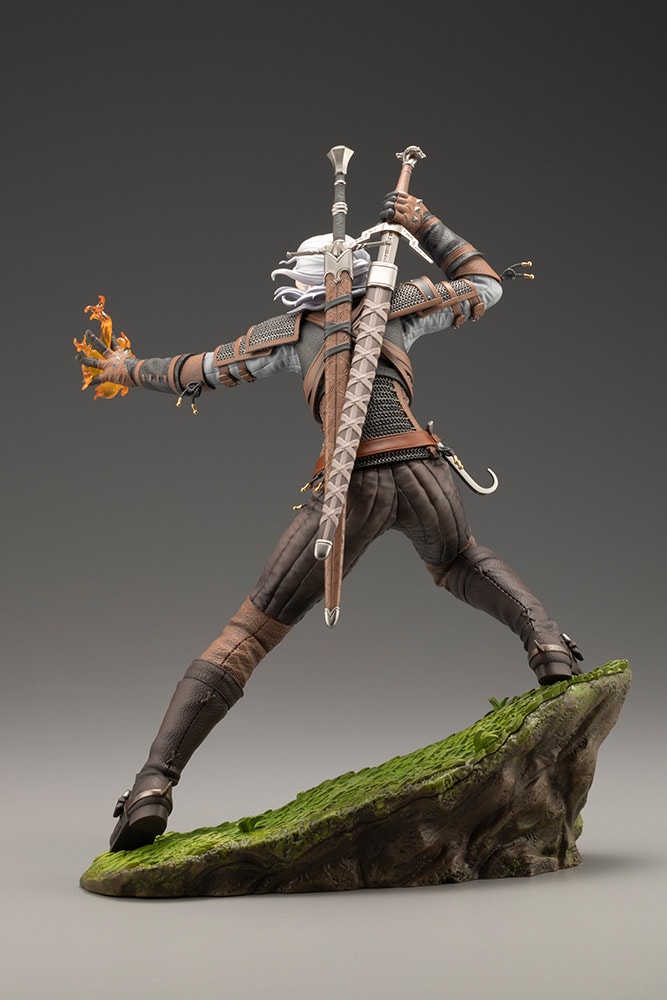 The Witcher Geralt Bishoujo Statues  (Prototype Shown) View 10