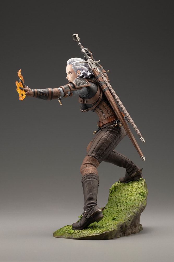 The Witcher Geralt Bishoujo Statues  (Prototype Shown) View 11