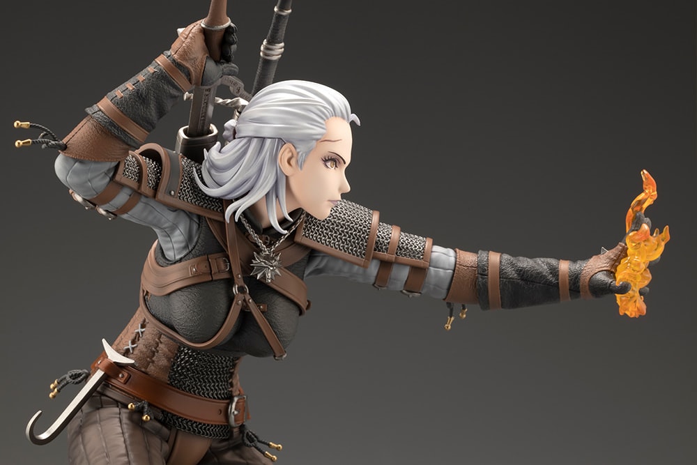 The Witcher Geralt Bishoujo Statues  (Prototype Shown) View 15