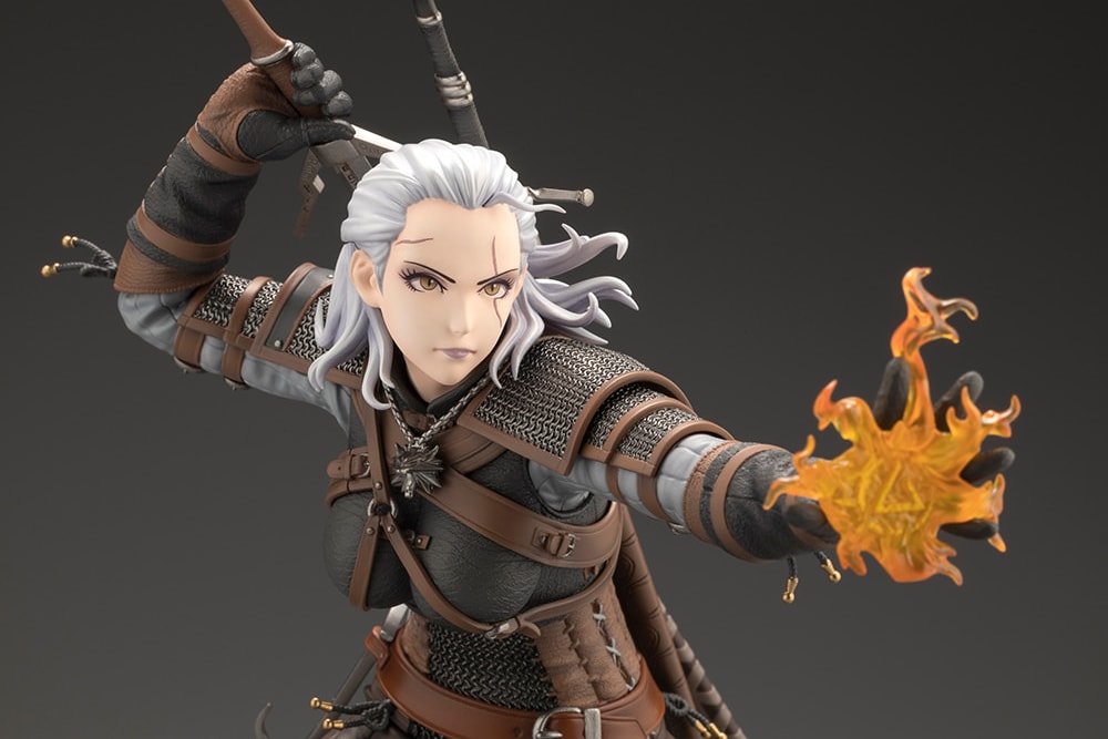 The Witcher Geralt Bishoujo Statues  (Prototype Shown) View 16