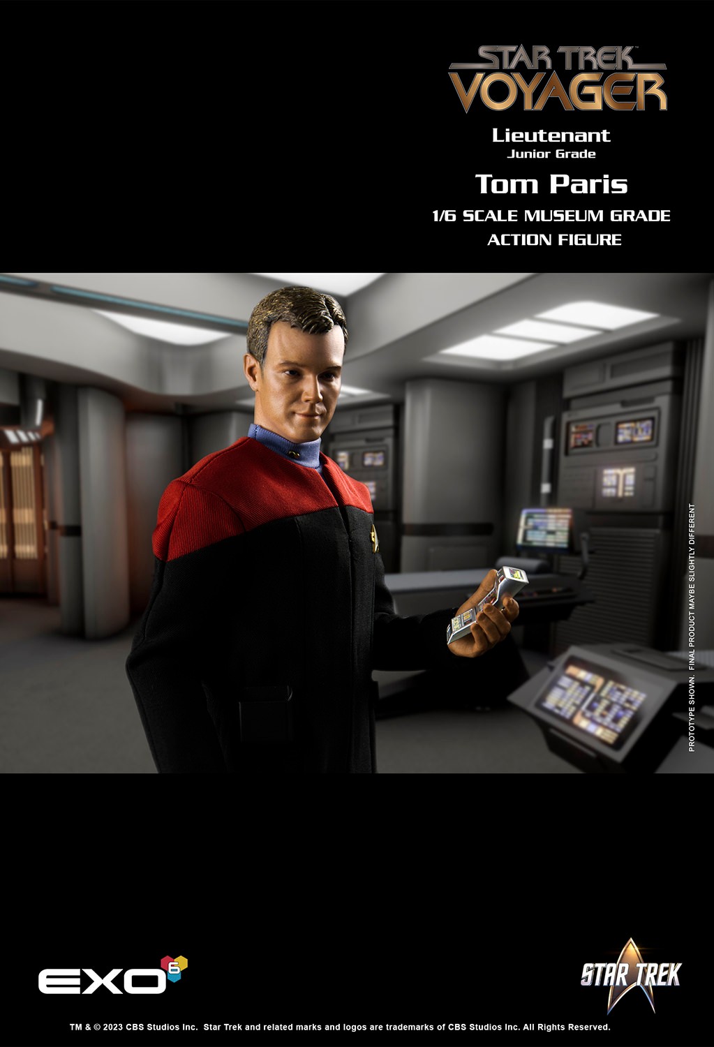 Tom Paris Sixth Scale Figure by EXO-6 | Sideshow Collectibles