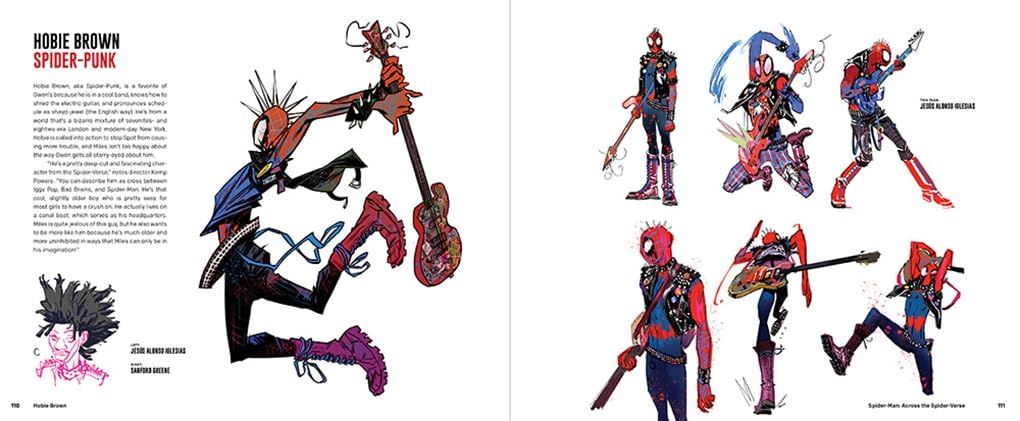 Marvel Spider-Man: Across the Spider-Verse: The Art of the Movie Book  View 7