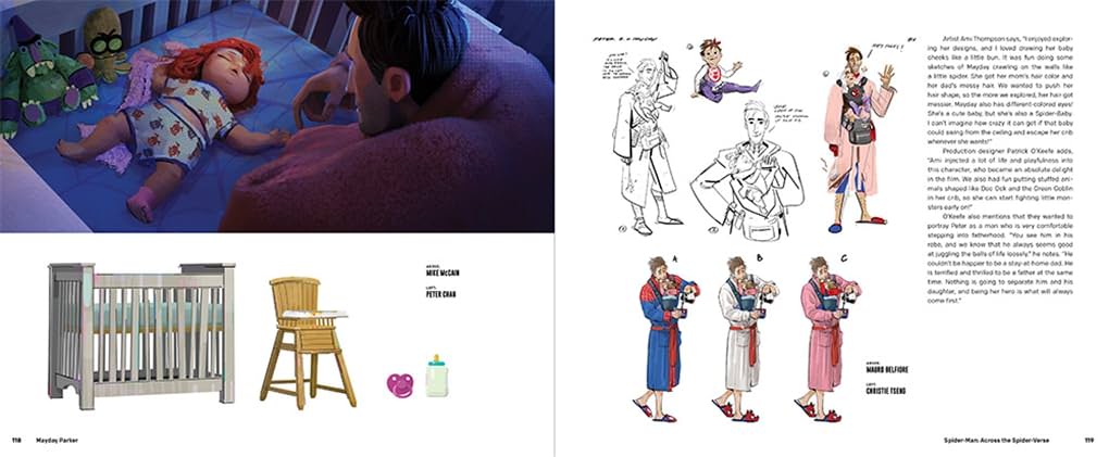 Marvel Spider-Man: Across the Spider-Verse: The Art of the Movie Book  View 9