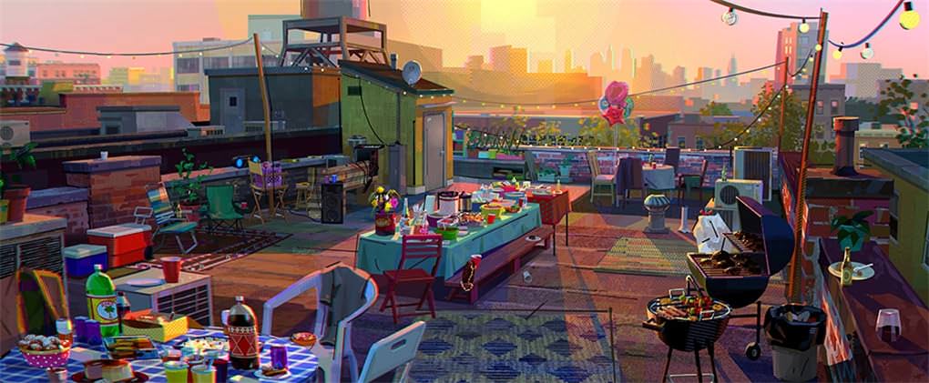Marvel Spider-Man: Across the Spider-Verse: The Art of the Movie Book  View 12