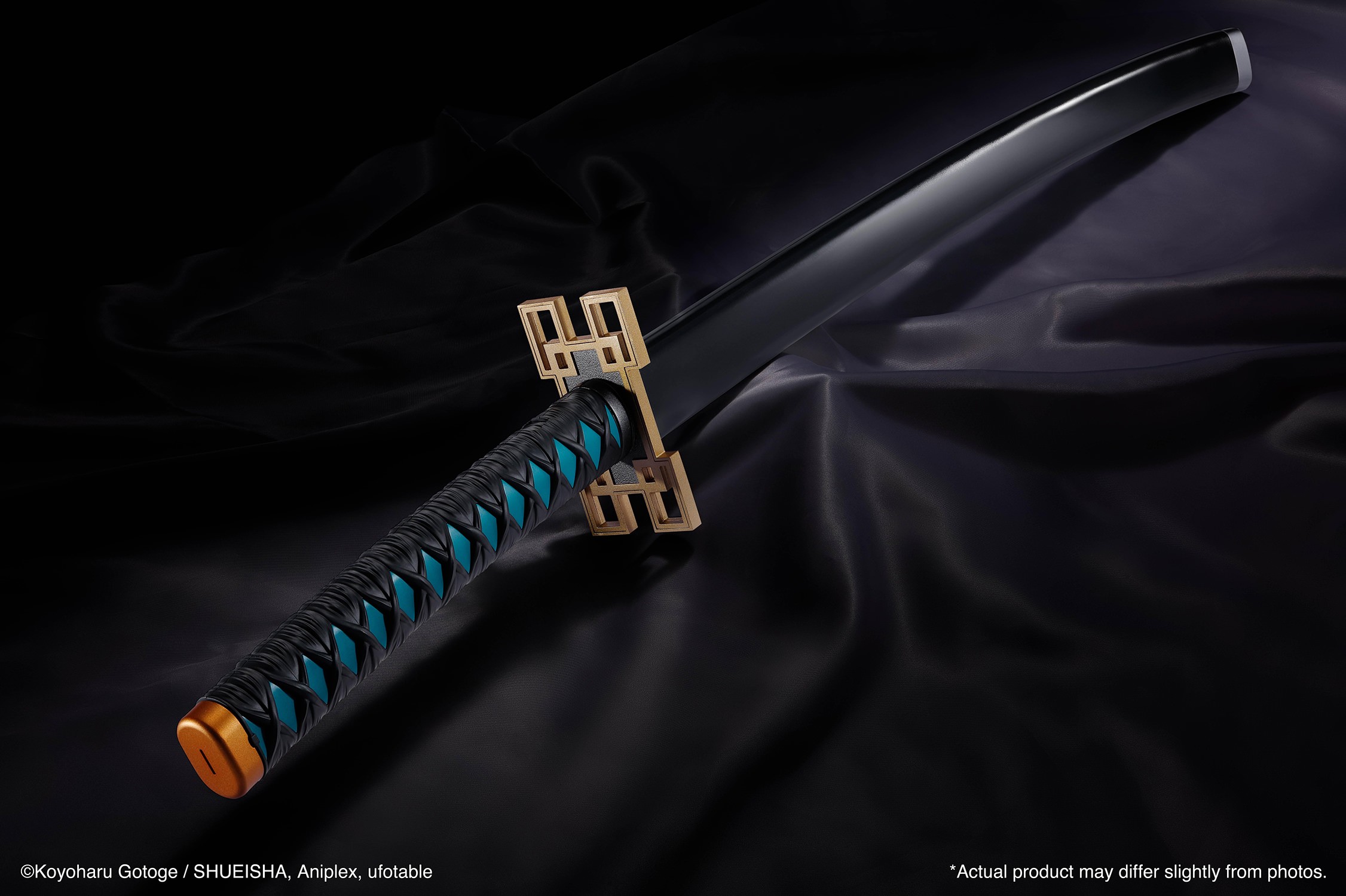 Demon Slayer Nichirin Sword (Muichiro Tokito) Prop Replica  (Prototype Shown) View 11