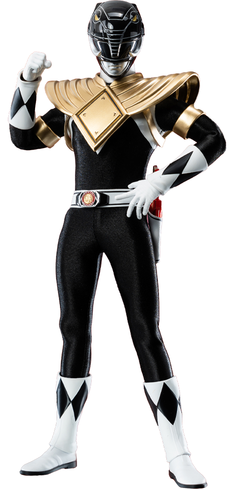 Mighty Morphin Power Rangers Dragon Shield Black Ranger Sixth Scale Figure  (Prototype Shown) View 21