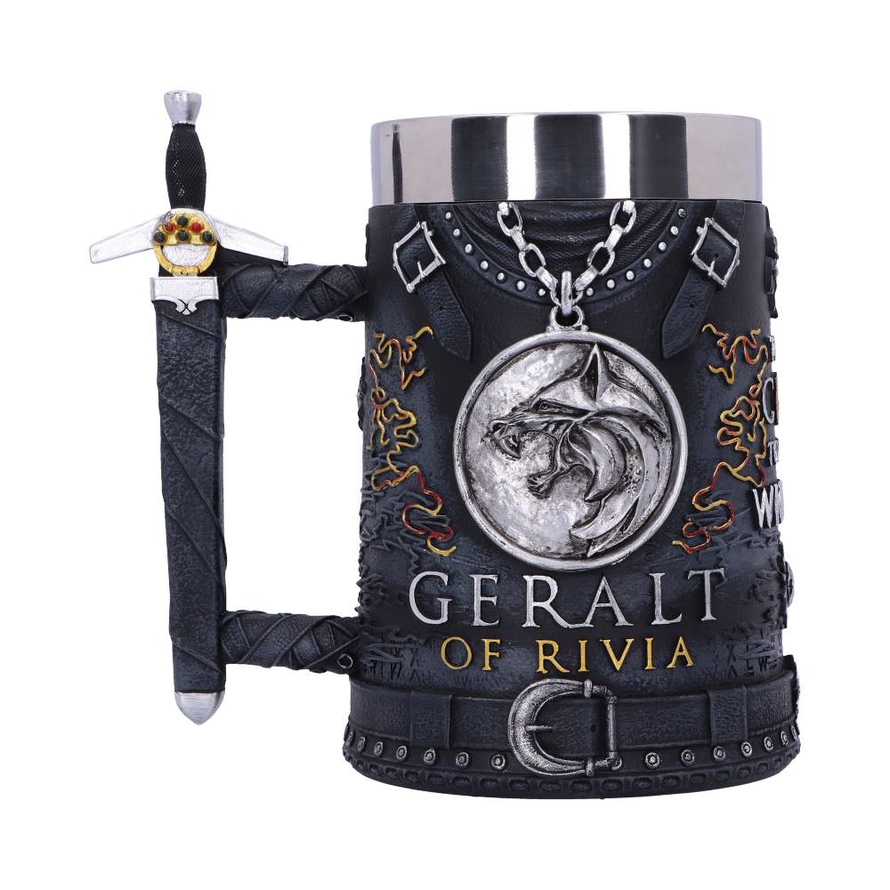 Nemesis Now Officieel erkende Mortal Kombat Tankard, Rood, 15.5cm, Hars