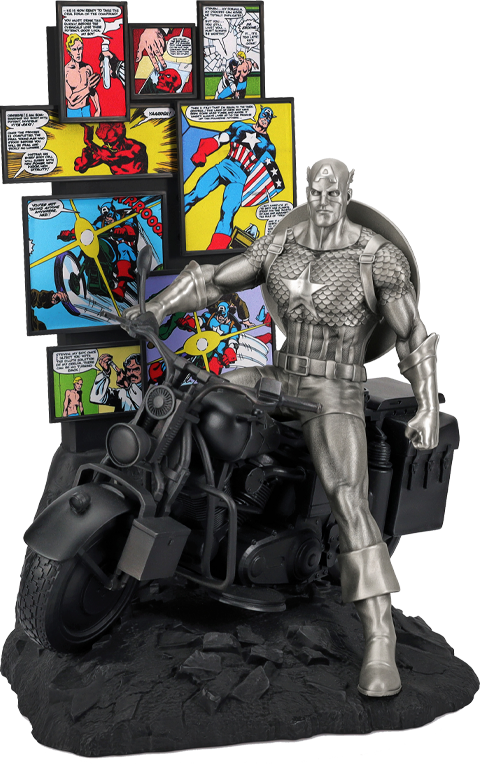 Marvel legends captain america bike discount