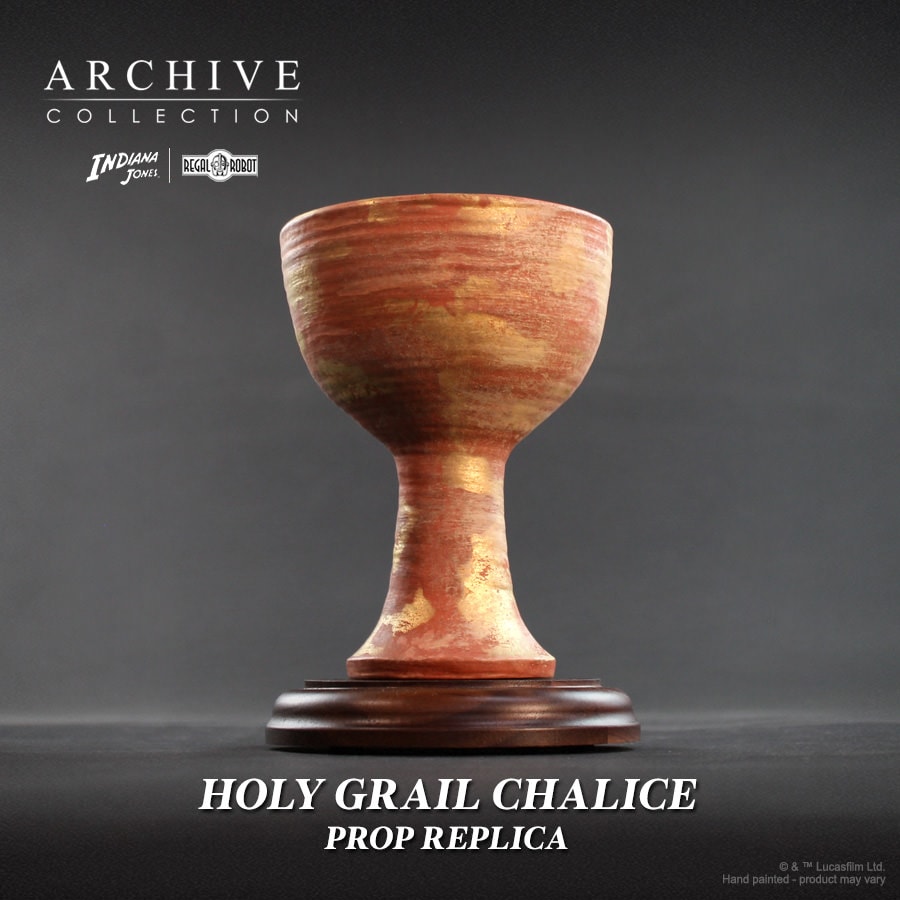 Indiana Jones Holy Grail Chalice Prop Replica  (Prototype Shown) View 7