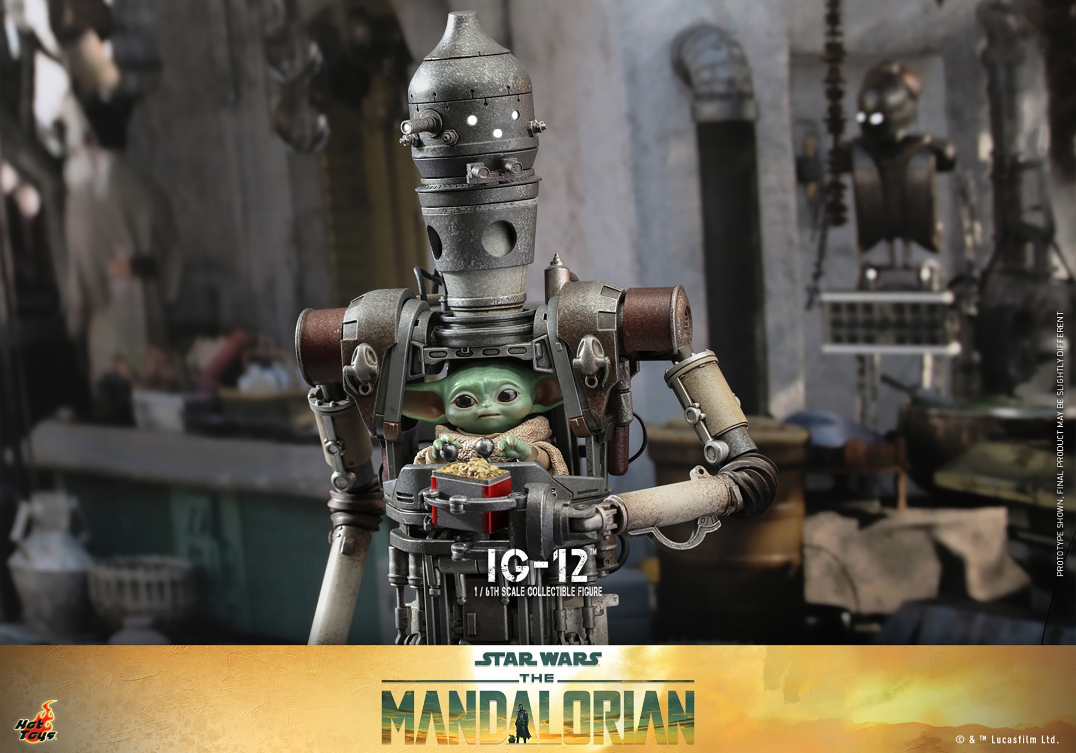 ホットトイズ TMS104 『マンダロリアン』IG-12 とグローグー