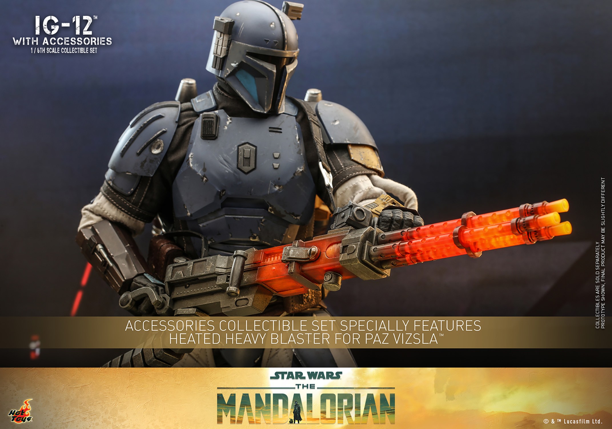Star Wars IG-12 With Accessories Sixth Scale Figure Set  (Prototype Shown) View 22