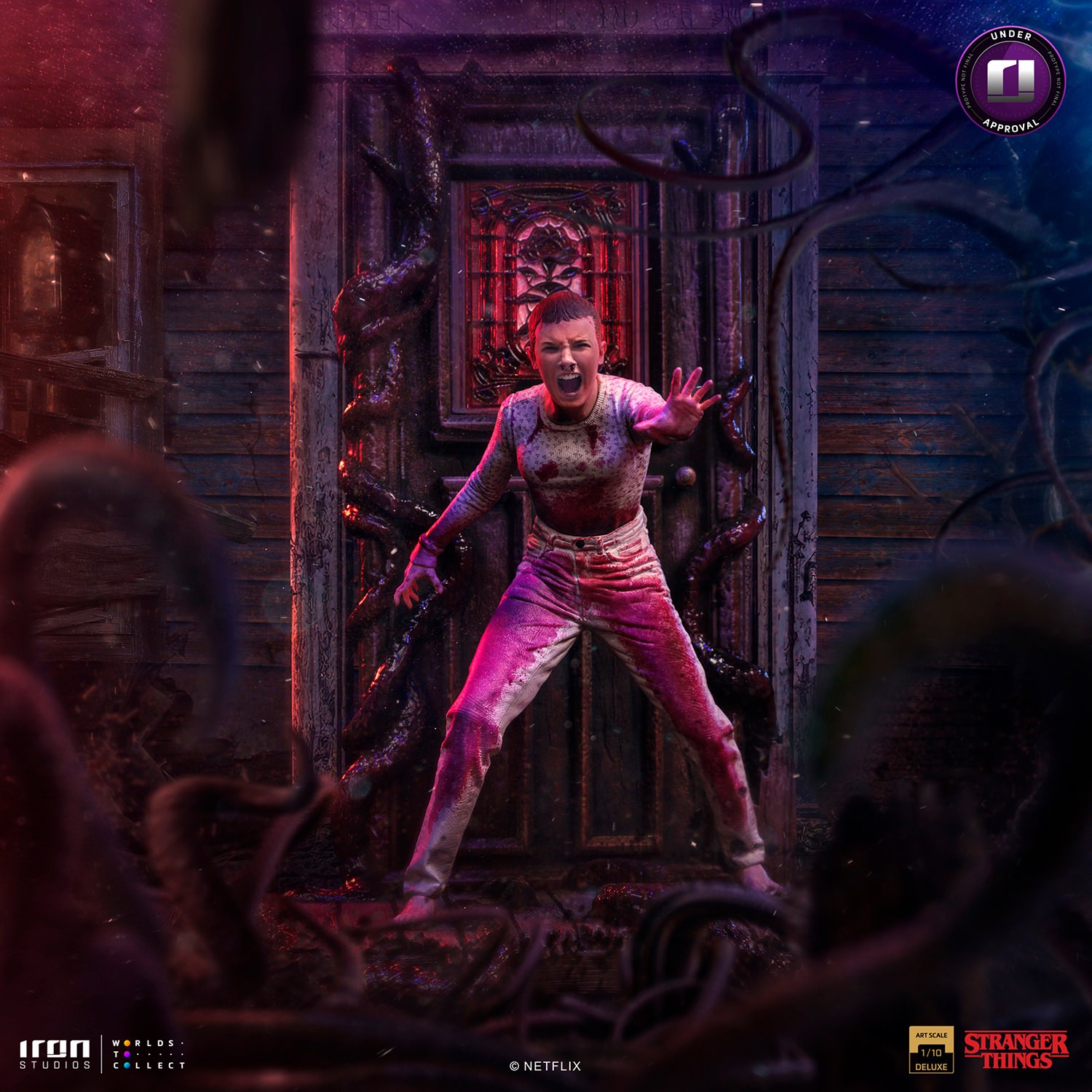 Stranger Things Eleven Deluxe 1:10 Scale Statue  (Prototype Shown) View 3