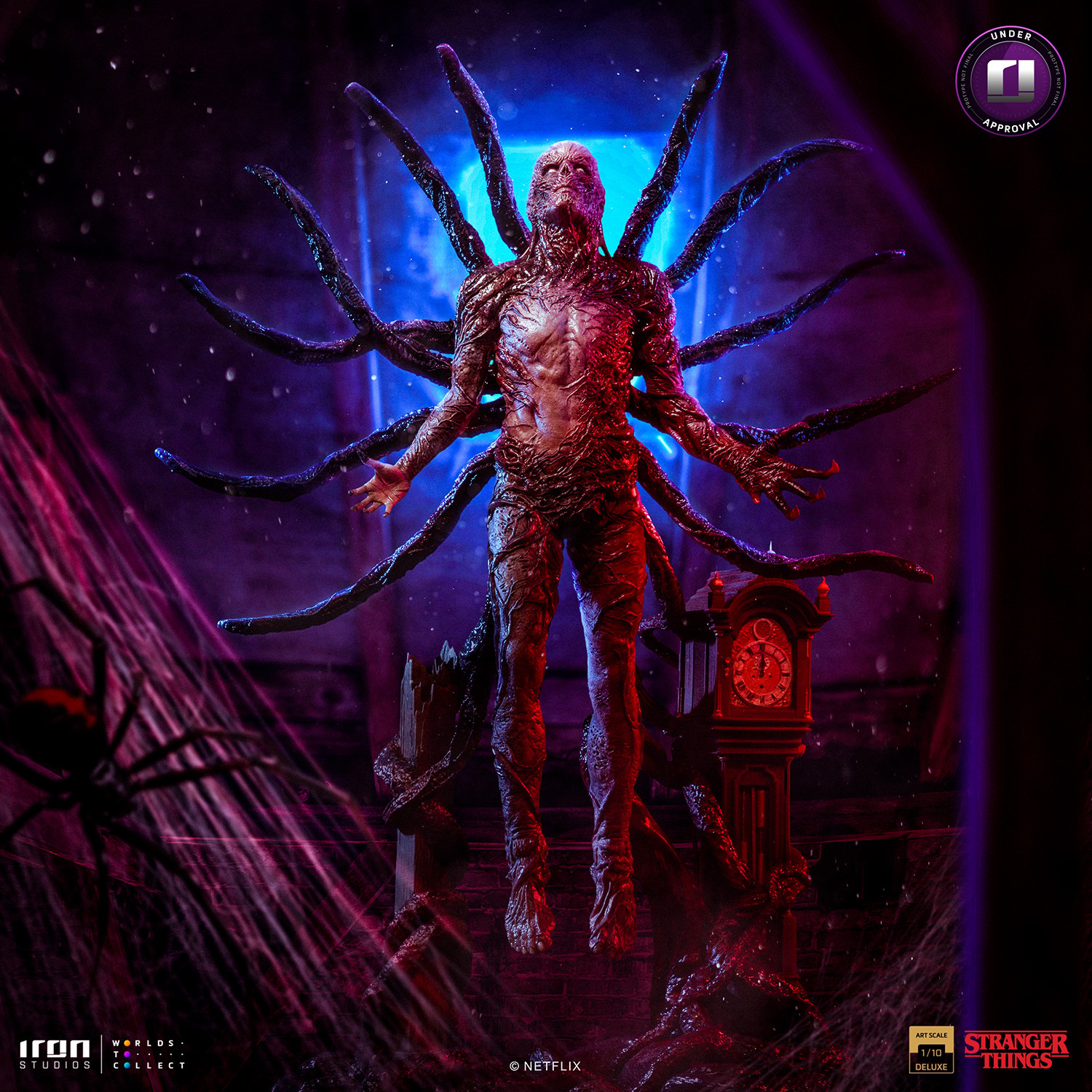 Stranger Things Vecna Deluxe 1:10 Scale Statue  (Prototype Shown) View 3