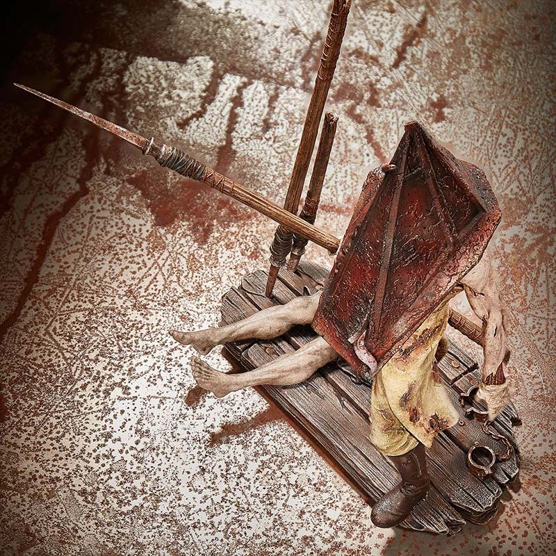 Silent Hill Red Pyramid Thing Statues  (Prototype Shown) View 4