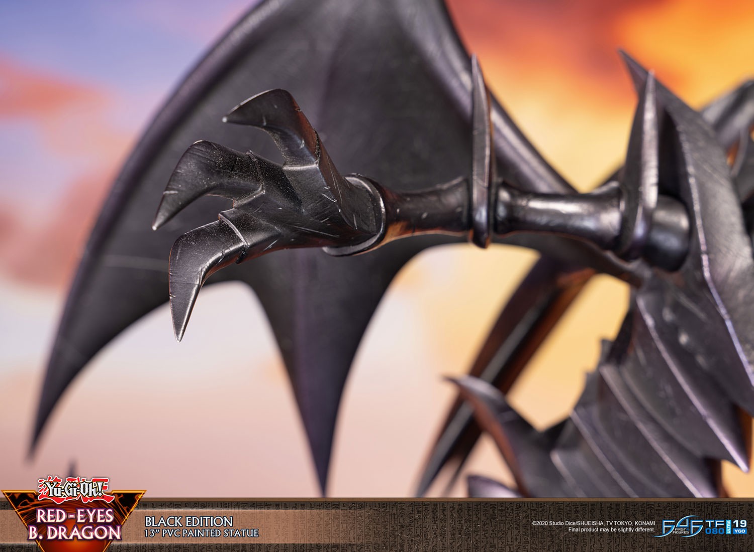 Yu-Gi-Oh! Red Eyes B. Dragon (Black Edition) Statues  (Prototype Shown) View 20