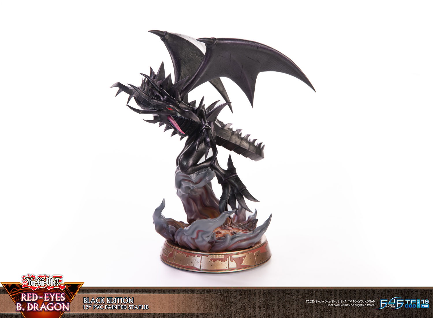 Yu-Gi-Oh! Red Eyes B. Dragon (Black Edition) Statues  (Prototype Shown) View 26