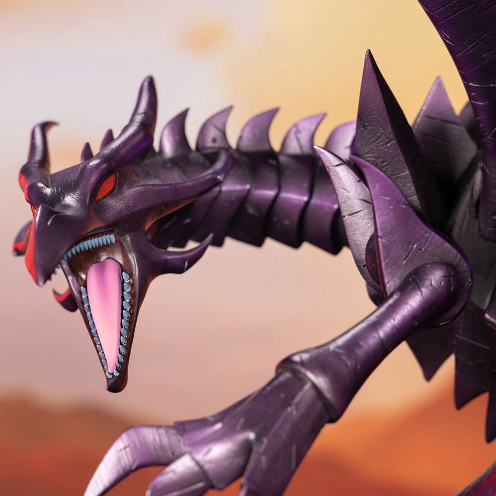 Yu-Gi-Oh! Red Eyes B. Dragon (Purple Edition) Statues  (Prototype Shown) View 5