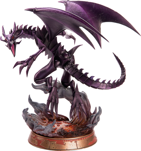 Yu-Gi-Oh! Red Eyes B. Dragon (Purple Edition) Statues  (Prototype Shown) View 13