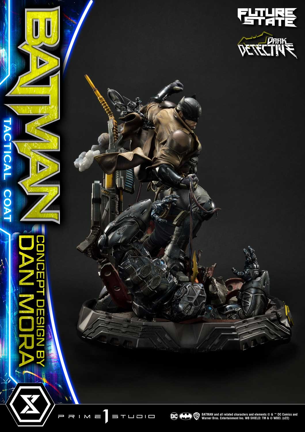 DC Comics Batman Dark Detective Tactical Coat Quarter Scale Statue  Collector Edition (Prototype Shown) View 7