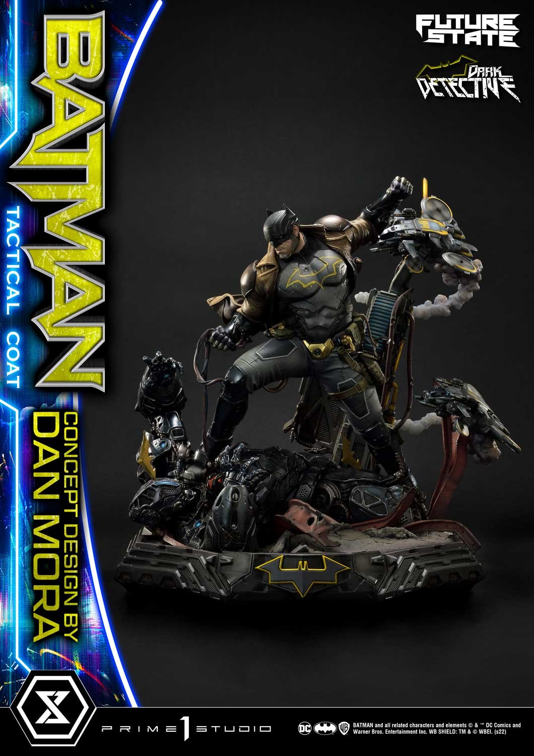 DC Comics Batman Dark Detective Tactical Coat (Deluxe Version) Quarter Scale Statue  (Prototype Shown) View 7