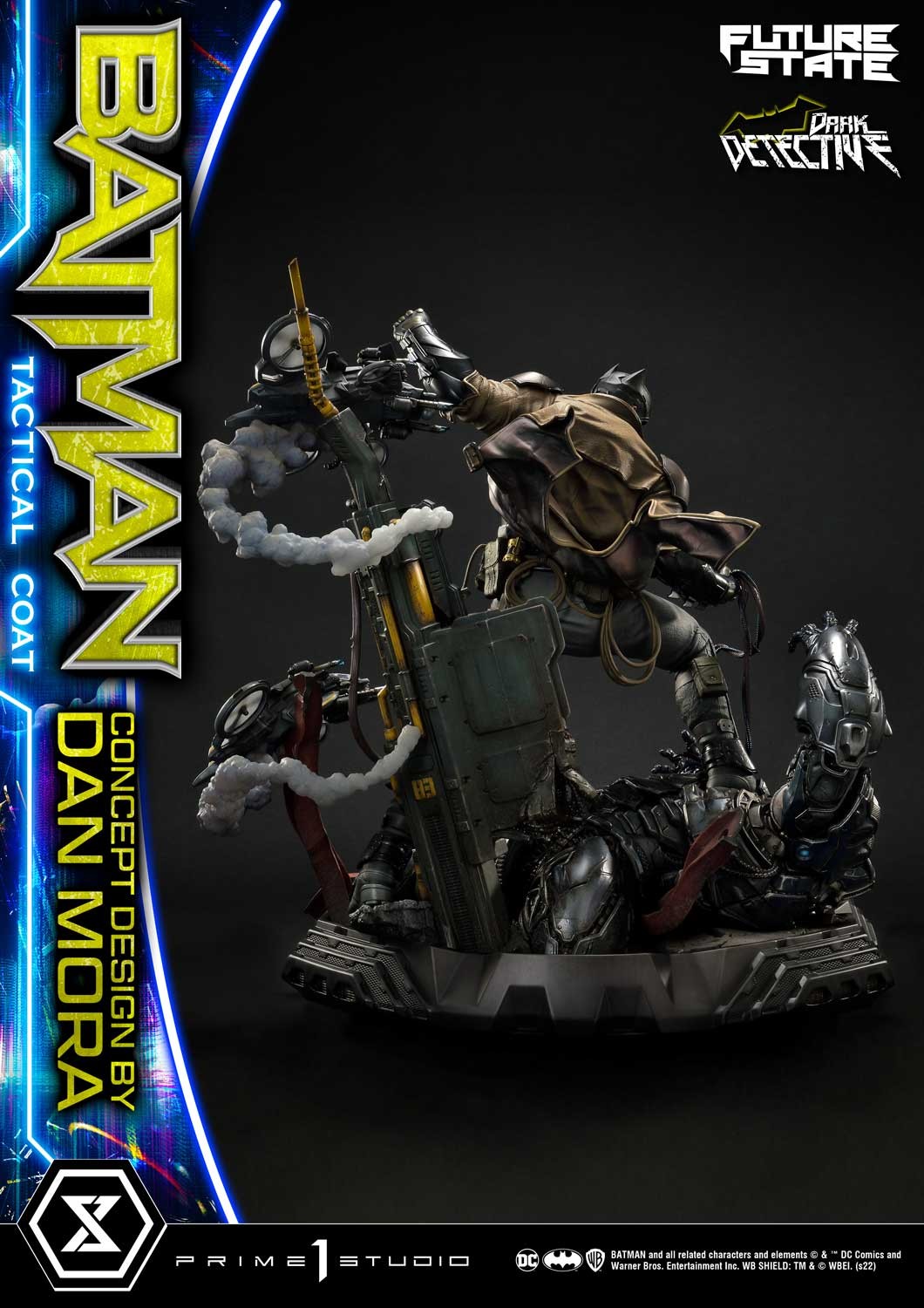 DC Comics Batman Dark Detective Tactical Coat (Deluxe Version) Quarter Scale Statue  (Prototype Shown) View 10