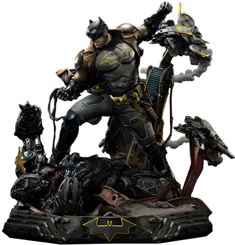 DC Comics Batman Dark Detective Tactical Coat (Deluxe Version) Quarter Scale Statue  (Prototype Shown) View 12