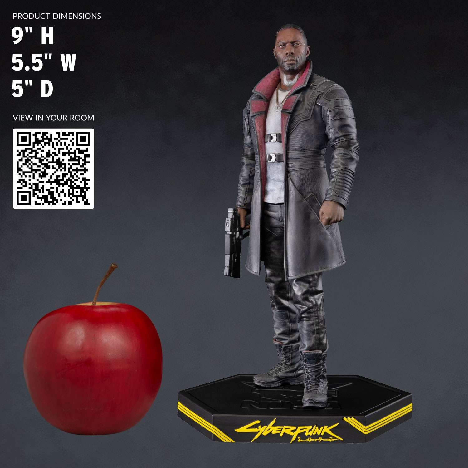 Cyberpunk 2077 Solomon Reed PVC Figure  (Prototype Shown) View 2