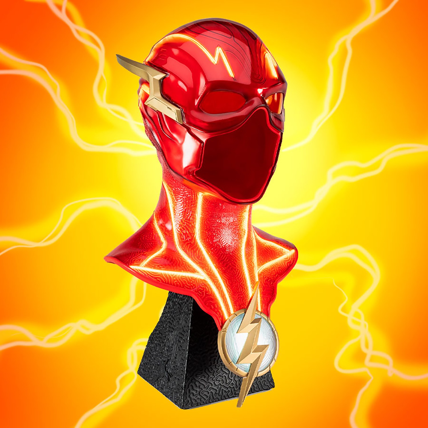 DC Comics The Flash Cowl Prop Replica  (Prototype Shown) View 1