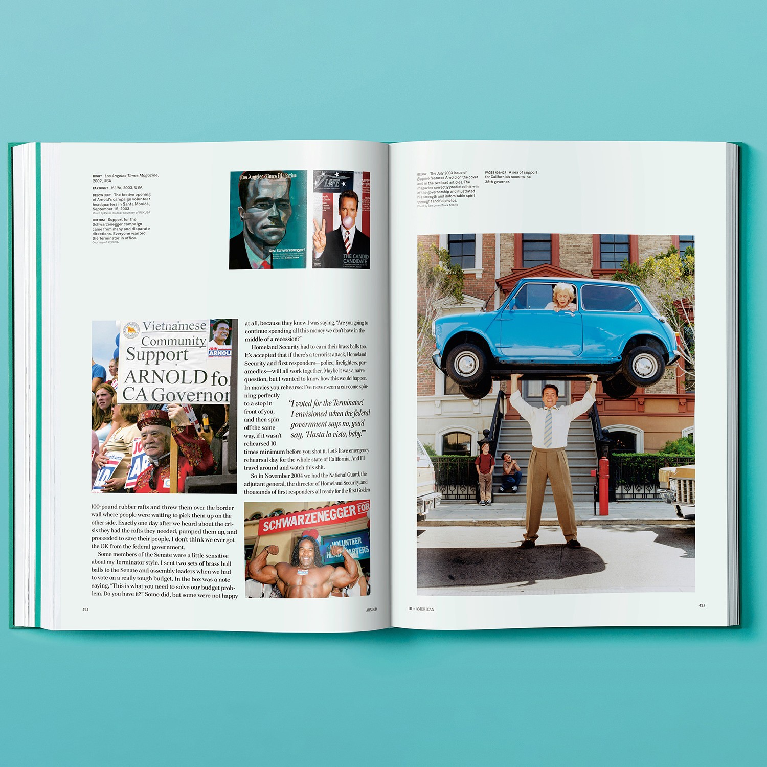 Arnold Schwarzenegger ARNOLD Book  (Prototype Shown) View 6