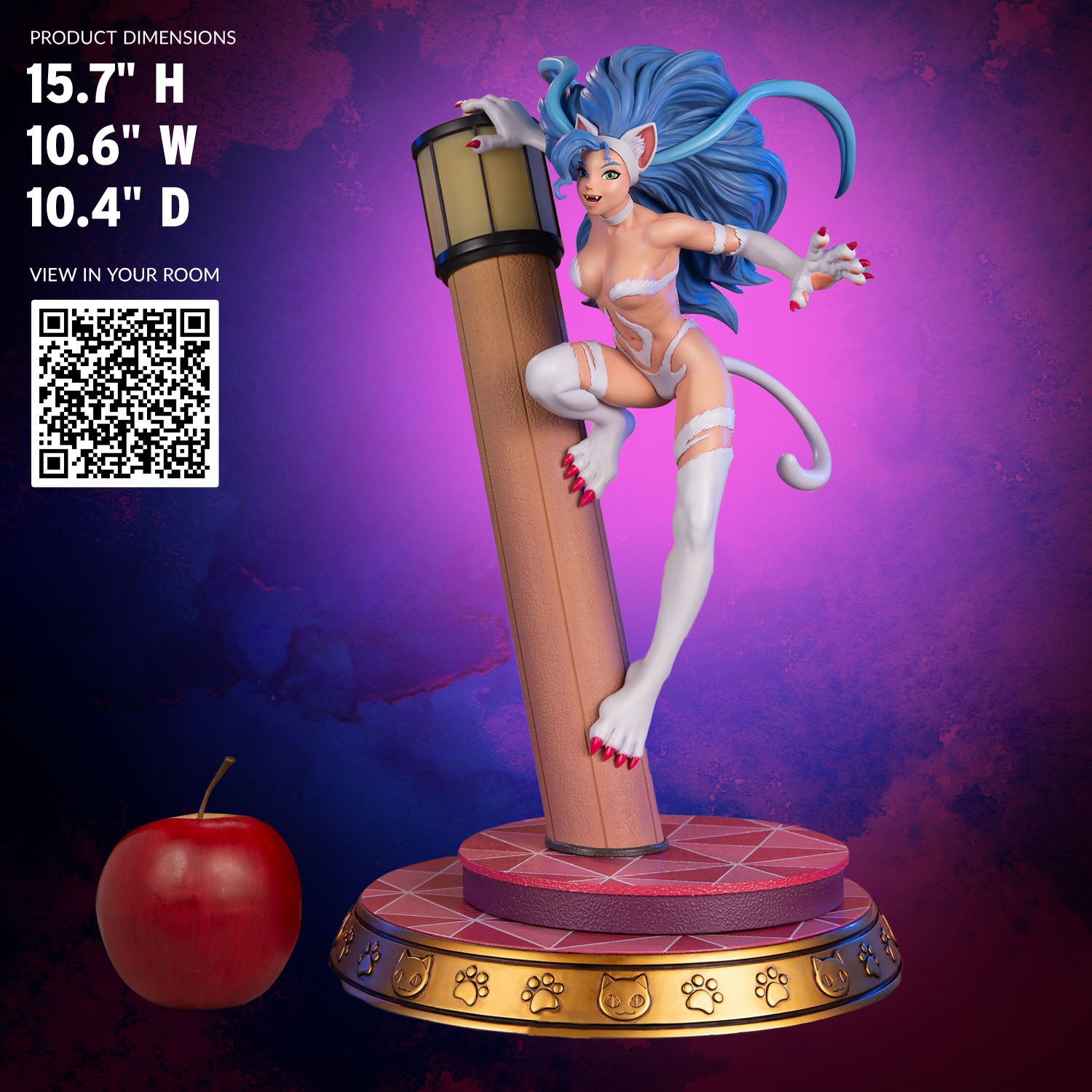 Darkstalkers Felicia Statues  (Prototype Shown) View 2