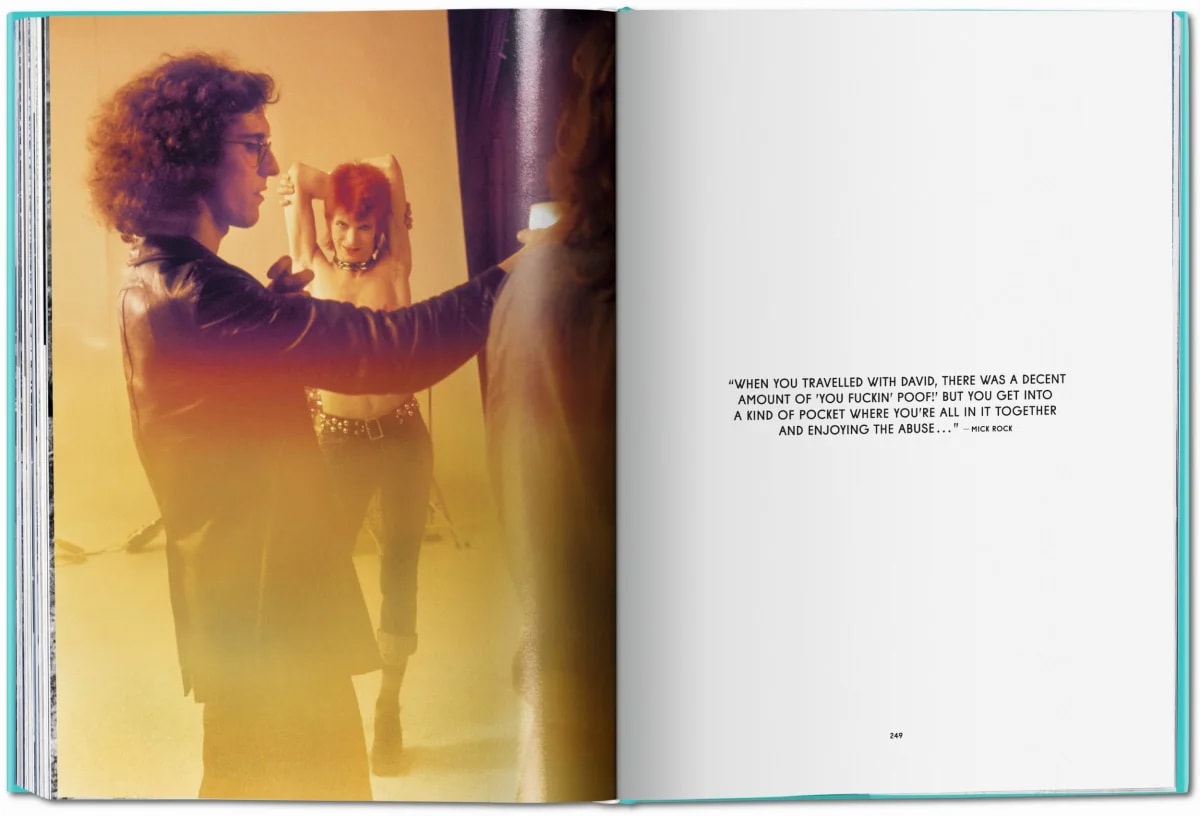 David Bowie Mick Rock. The Rise of David Bowie. 1972-1973 (Lenticular Version) Book  View 9